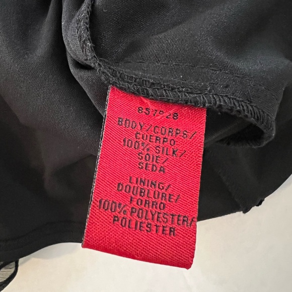 JS Collections Black Sleeveless A line Cocktail Midi Party Cocktail Long Dress 6 - Picture 9 of 9